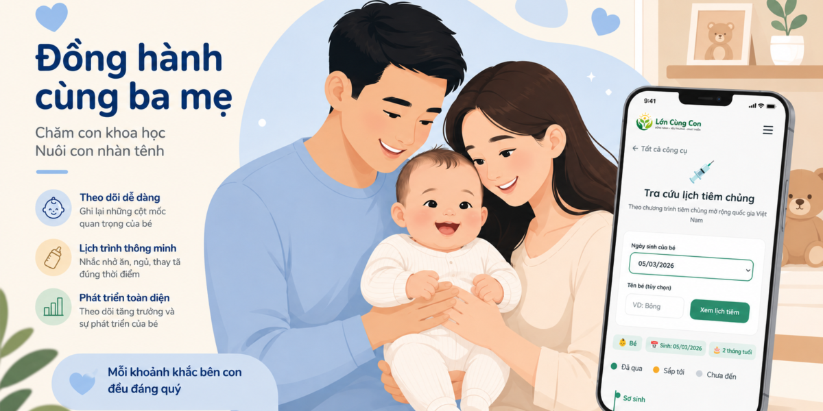 Tiêm Chủng Cho Bé: Lịch Tiêm & Công Cụ Tra Cứu Miễn Phí
