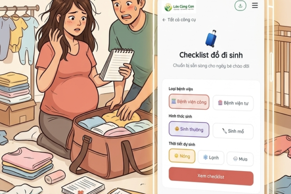 Hinh anh minh hoa cong cu checklist do di sinh lon cung con